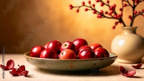 Red Fruit Indoor Still Life Photography