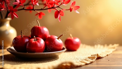 Red Fruit Indoor Still Life Photography
