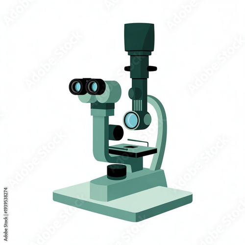 Ophthalmic Slit Lamp Examination Microscope Vector