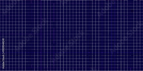 Dark purple grid background with a subtle horizontal line distortion