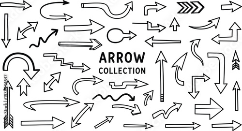 Arrow collection a diverse set of arrows for design and illustration