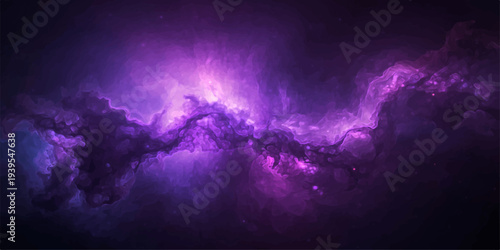 Abstract colorful smoke background with gradients of purple and pink, creating a dreamy and mystical atmosphere for digital.