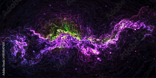 Abstract colorful smoke background with gradients of purple and pink, creating a dreamy and mystical atmosphere for digital.