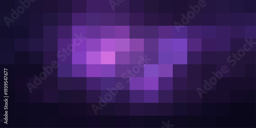 Vector Abstract pixelated mosaic rendering cool aquatic gradients, forming visually appealing composition. technology, data, and modern aesthetic with pixel art elements and a minimalist concept.