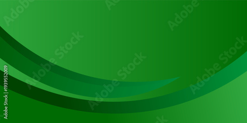 Layered green hills vector background with wavy lines and golden edges, ideal for eco designs, landscapes, farming, or environmental and nature concepts