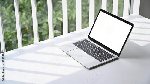 Modern Ergonomic Wireless Keyboard and Mouse on Desk Mat
