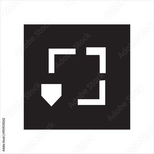 Rotate and flip icon for image editing tools