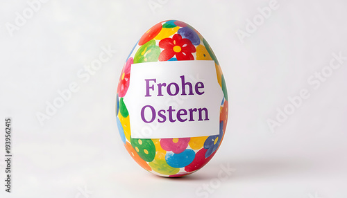 Wallpaper Mural Colorful Easter Egg Frohe Ostern Design
 Torontodigital.ca