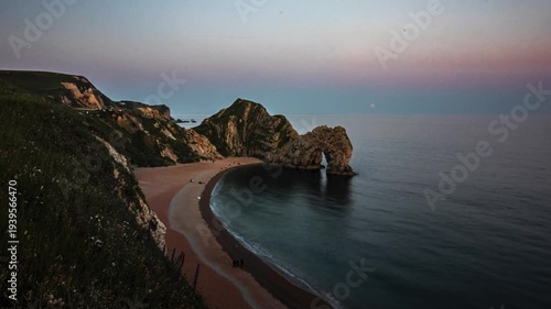 Coastal Timelapse of Durdle Door, Dorset, UK