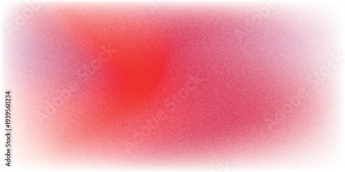 Red orange pink coral peach white abstract background. Noise grain mesh spray. Color gradient. Spot blot oval circle. Fluid water explosion splash. Design.