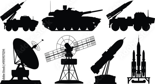 Electrical lineman silhouette climbing utility pole to repair power lines for energy infrastructure maintenance and high voltage electricity network service