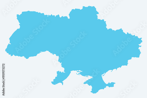 Detailed Map of Ukraine With States and Cities
