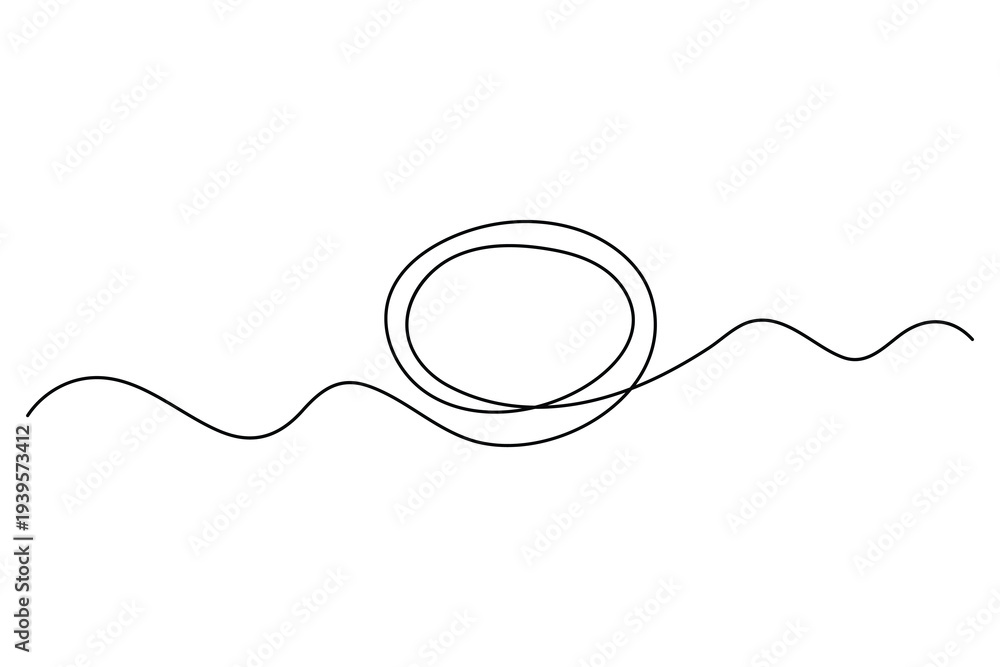 Obraz premium Continuous one line drawing of wedding rings and engagement ring minimalist illustration 