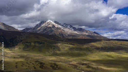 Wallpaper Mural Gongga Mountain Peak with Alpine Meadow, Sichuan China Torontodigital.ca