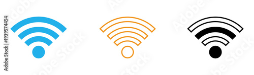 Wi fi signal strength icons