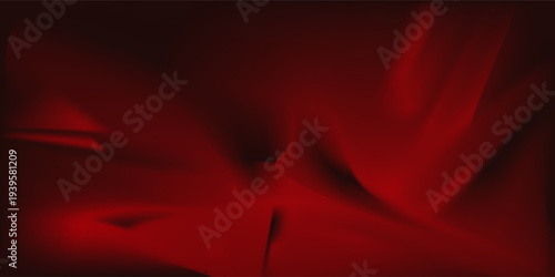 Sultry Dark red abstract gradient background design. Curling wave of red on dark red background. Dark red banner. Vector Illustration. modern, simpe, recomendet
