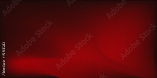 Sultry Dark red abstract gradient background design. Curling wave of red on dark red background. Dark red banner. Vector Illustration. modern, simpe, recomendet