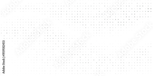 Background halftone pattern emerges against a light gray backdrop, showcasing a contemporary dot matrix designretro trendy wall