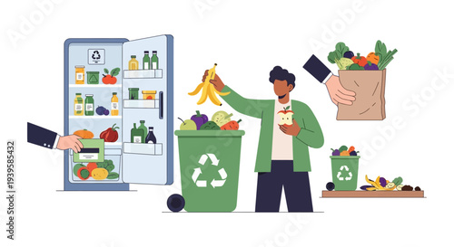 Sustainable Food Management: Reducing Waste, Smart Storage & Composting for an Eco-Friendly Lifestyle