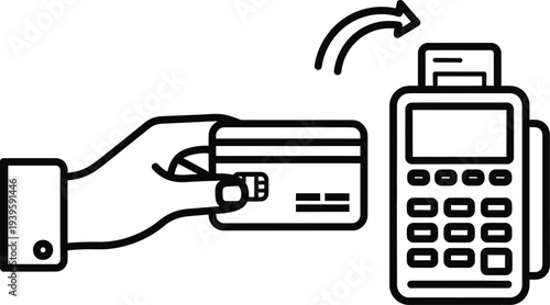 Ai technology contactless payment system with card and terminal