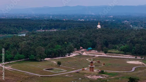 Creative sculpture park tourist attraction Chiang Mai Thailand landscape Asia