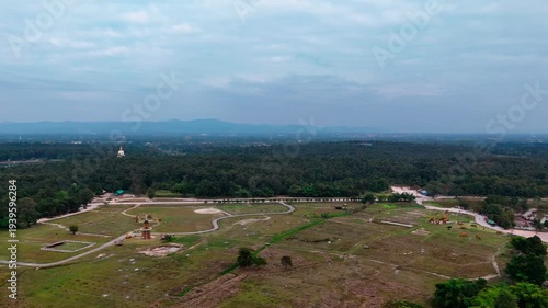 Creative sculpture park tourist attraction Chiang Mai Thailand landscape Asia