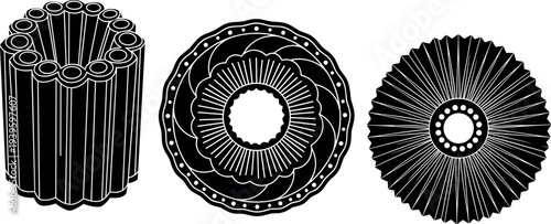 Set, of, Black, Silhouette, Palm, Sunday, Religious, Icons, Easter, Eggs, Rabbit, Sheep, Flower, Grass, Apples, Pumpkins, Fitness, and, Nature,