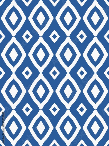 Diamond geometric seamless pattern. For textiles print, wallpapers, wrapping paper, and graphic design projects