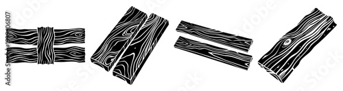 Stack of black and silver carbon fiber texture strips seamless pattern vector illustration