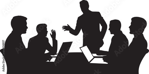 business team meeting discussion