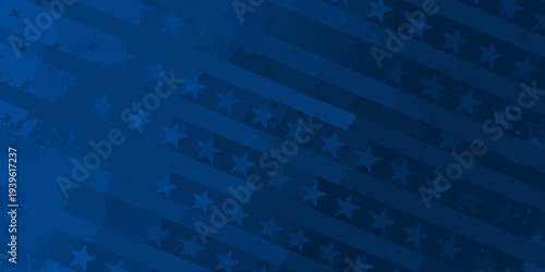 Abstract background featuring diagonal stripes and scattered white stars