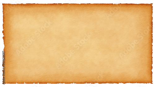 Vintage Soft Brown Ripped Paper