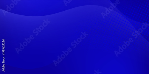 Modern abstract blue background featuring smooth gradient tones, halftone dot pattern, and layered geometric shapes.