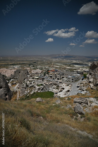 Scenic travel landscape in Turkey
