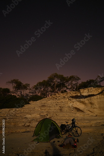 Scenic travel landscape in Turkey