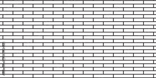 white brick wall texture and solid bricks seamless pattern background.