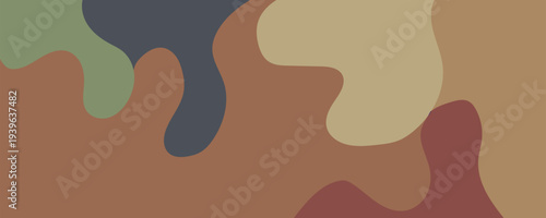 abstract creative background vector design in coffee brown color for design template, social media story, coffee shop