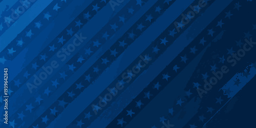 Abstract background featuring diagonal stripes and scattered white stars