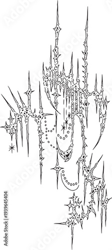 Cybersigilism Tattoo Design