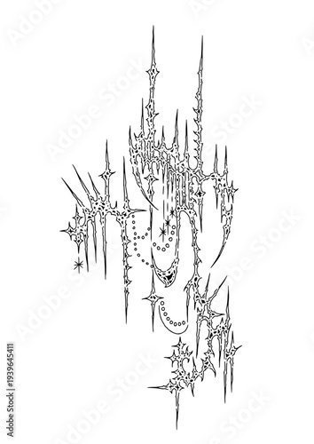 Cybersigilism Tattoo Design