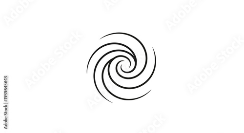 Abstract Swirl Graphic