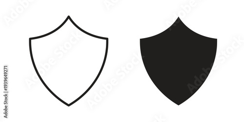 Shield icon. Perfect for app and web interfaces, marketing, etc.