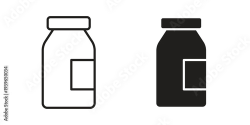 Supplement icon. Perfect for app and web interfaces, marketing, etc.