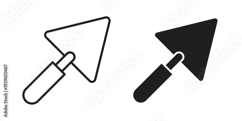 Trowel icon. Perfect for app and web interfaces, marketing, etc.