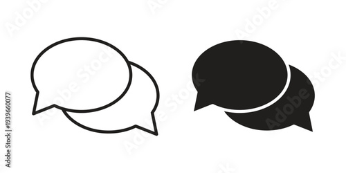 Speech bubble icon