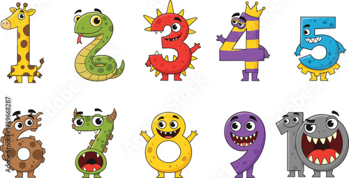 Cute cartoon cheerleader set featuring diverse girls and happy animal characters like a cat, rabbit, and pig jumping with colorful pom-poms.