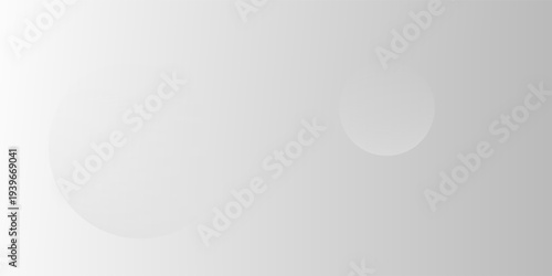 A minimalist abstract background featuring overlapping curves and circular shapes in various shades of gray, creating a smooth gradient and subtle depth