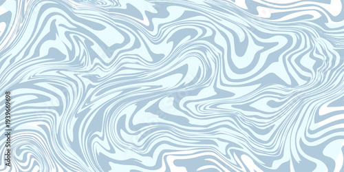 Abstract background seamless pattern with colorful waves. Trendy vector illustration in retro psychedelic style