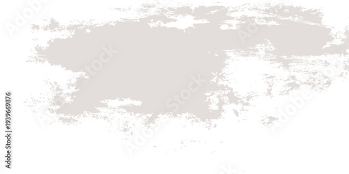 Light gray abstract paint stroke texture on white background with distressed grunge effect and weathered rustic details