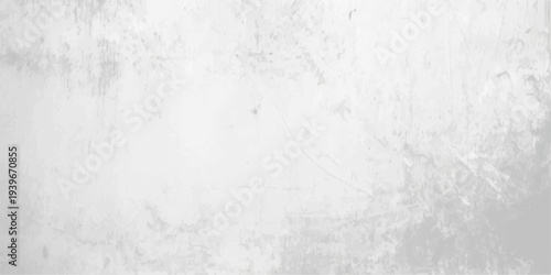white distressed concrete wall texture background with subtle grey grunge scratches and weathered grit
